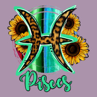 Pisces Zodiac Sign Sunflower Leopard Serape Heavyweight Hoodie | Teevron