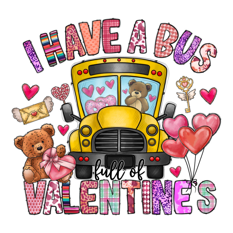 I Have A Bus Full Of Valentines Urban Heavy Tee by CowhideDigitalArt | Teevron