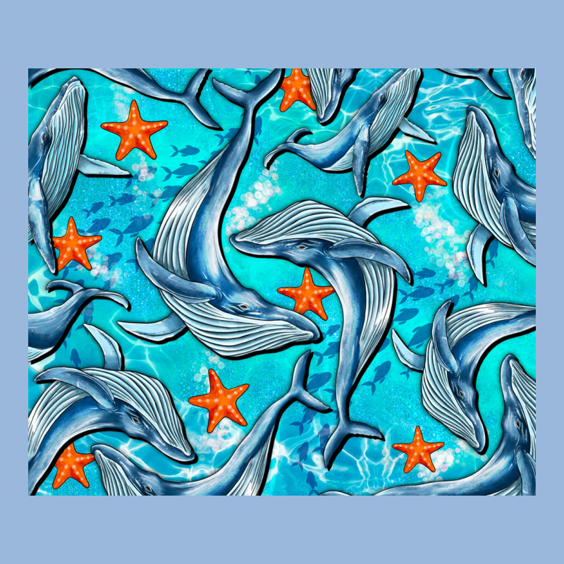 Humpback Whale Mousepad Premium Hoodie by BarkalooDesign | Teevron