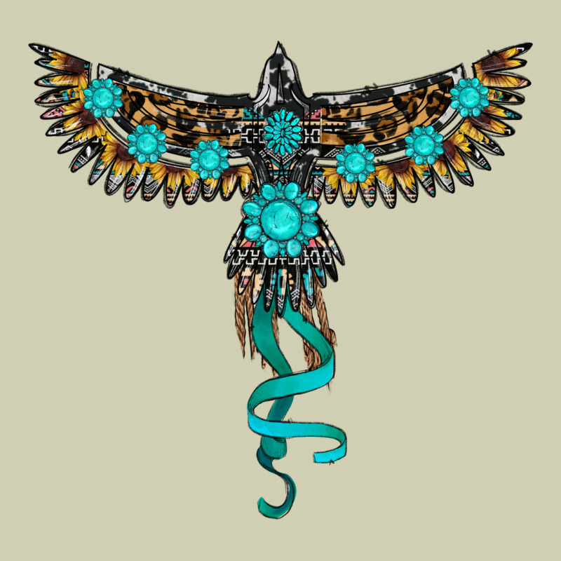 Turquoise Thunderbird Heavy Core Tee by RanaPortraitStore | Teevron