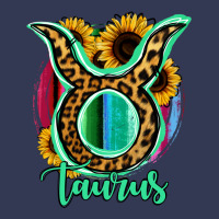 Taurus Zodiac Sign Sunflower Leopard Serape Heavyweight Hoodie | Teevron