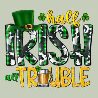 Half Irish All Trouble Ladies Tee | Teevron