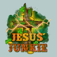 Jesus Junkie St. Patricks Day Heavy Core Tee | Teevron
