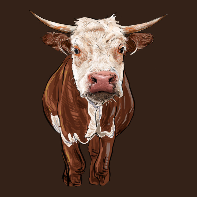 Hereford Cow Heavy Core Tee by RanaPortraitStore | Teevron