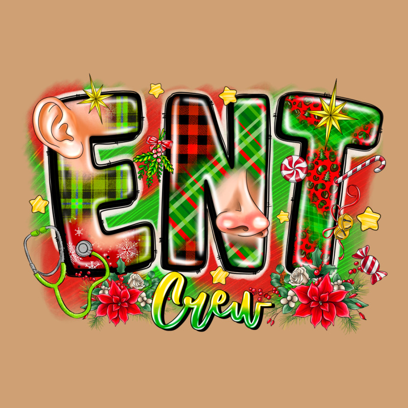 Ent Crew Christmas Vintage Tee by CowhideDigitalArt | Teevron