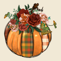 Floral Pumpkin Premium Tee | Teevron