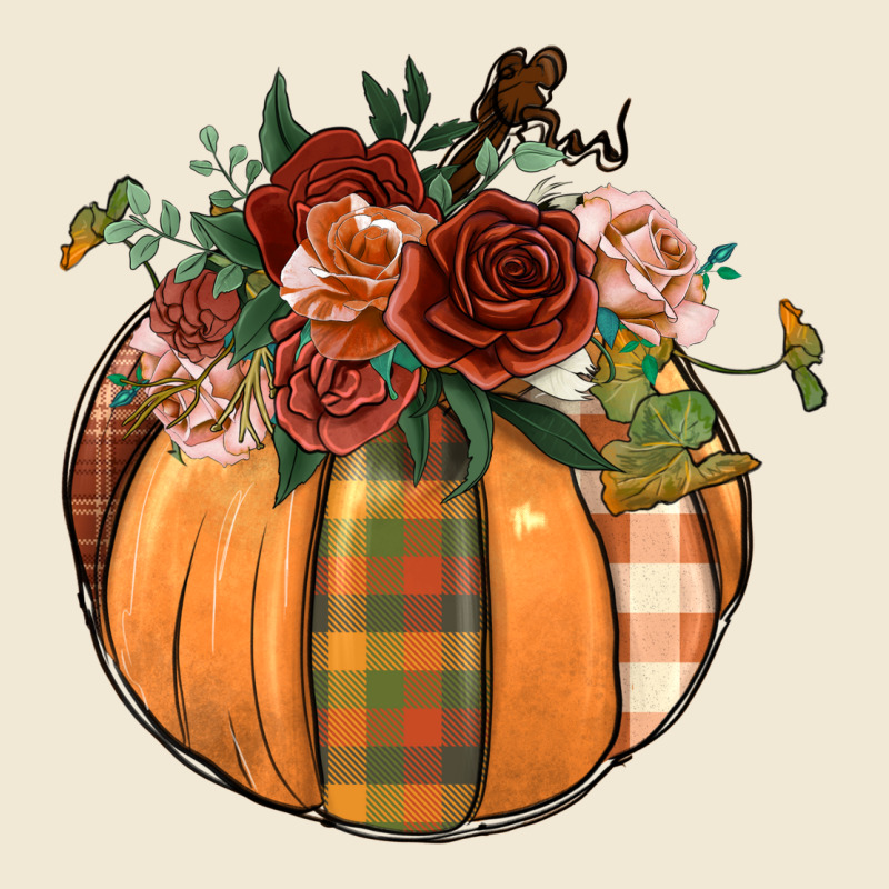 Floral Pumpkin Premium Tee by BundleAndBundleShop | Teevron