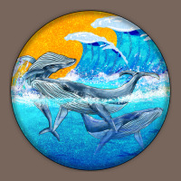 Humpback Whale Premium Hoodie | Teevron