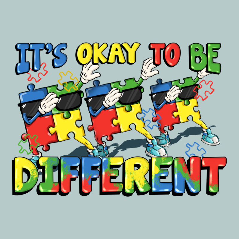 It's Okay To Be Different Autism Heavy Core Tee by FaDigitalArtStudio | Teevron