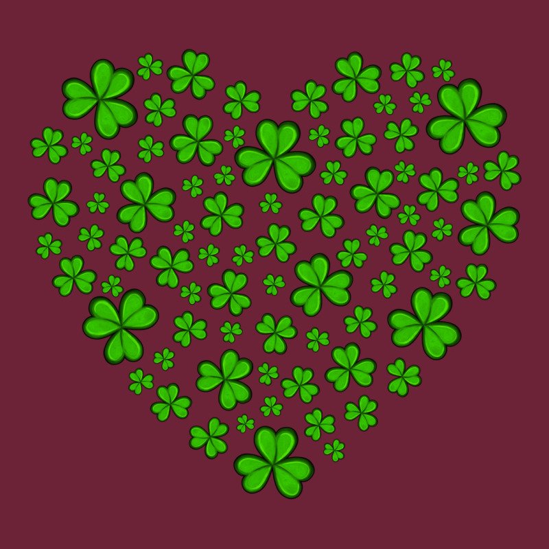Shamrock Heart Long Sleeve Tee by Artiststas | Teevron