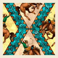 Native American Aztec Seamless Pattern 6 Premium Tee | Teevron