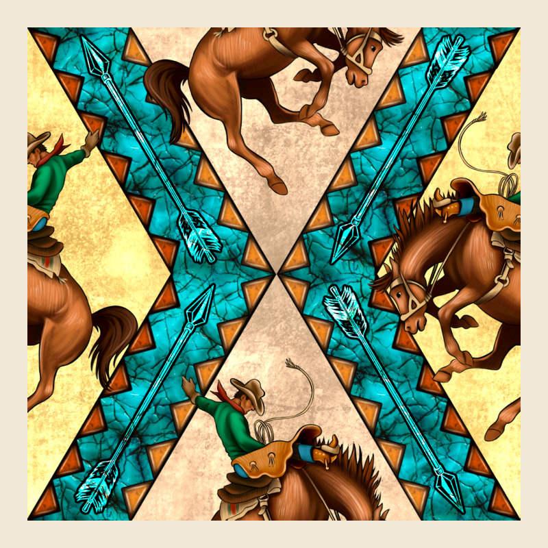 Native American Aztec Seamless Pattern 6 Premium Tee by BundleAndBundleShop | Teevron