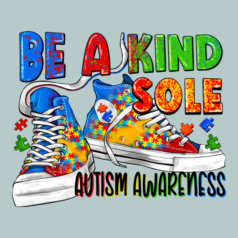 Be A Kind Sole Autism Awareness Heavy Core Tee by FaDigitalArtStudio | Teevron