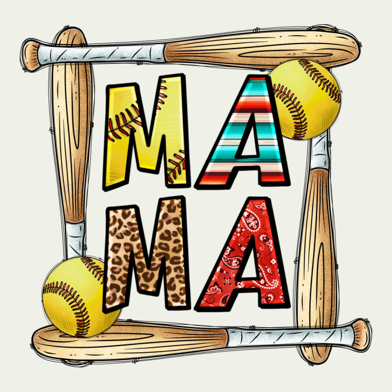 Softball Mama Urban Heavy Tee by CowhideDigitalArt | Teevron