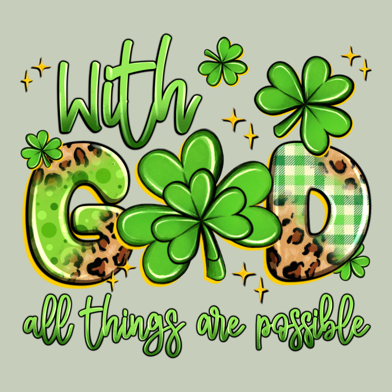 With God All Things Are Possible Long Sleeve Tee by Artiststas | Teevron