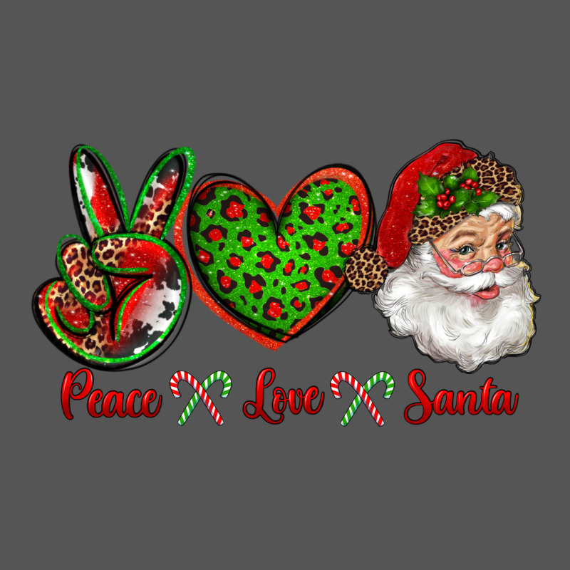 Peace Love Santa Zipper Hoodie by RanaPortraitStore | Teevron