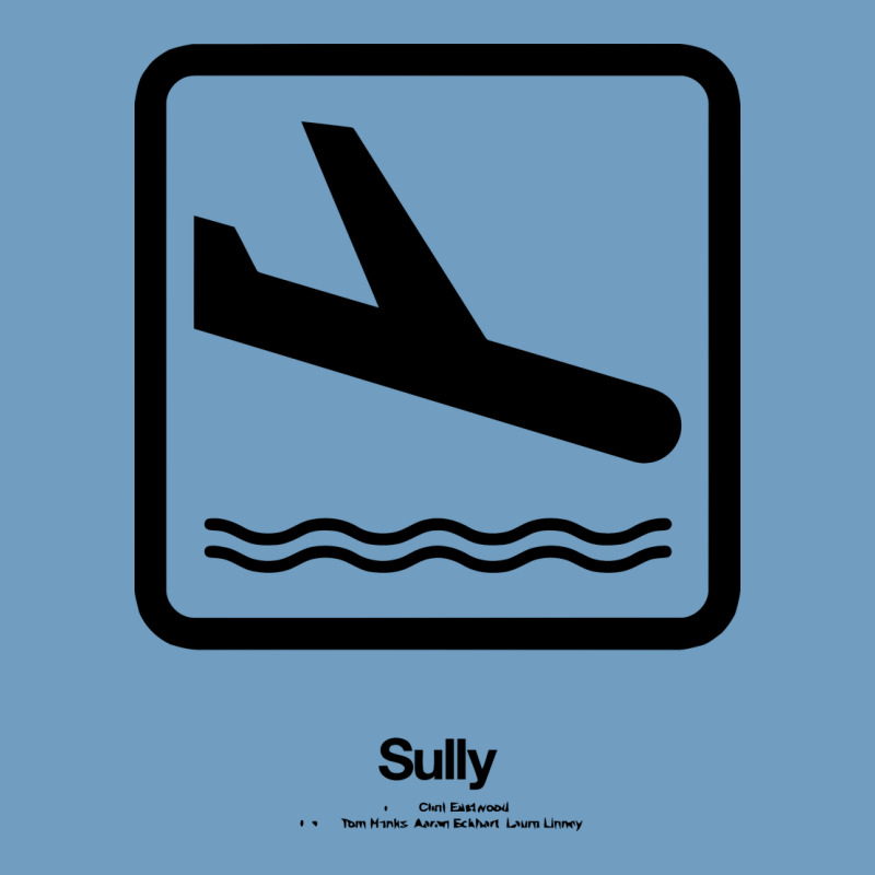 Sully Movie Silhouette Urban Heavy Tee by DesigneFamous | Teevron