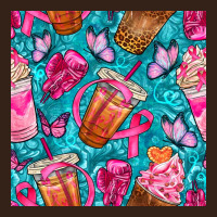 Breast Cancer Coffee Cups With Butterfly Seamless Pattern Bbs Heavy Core Tee | Teevron