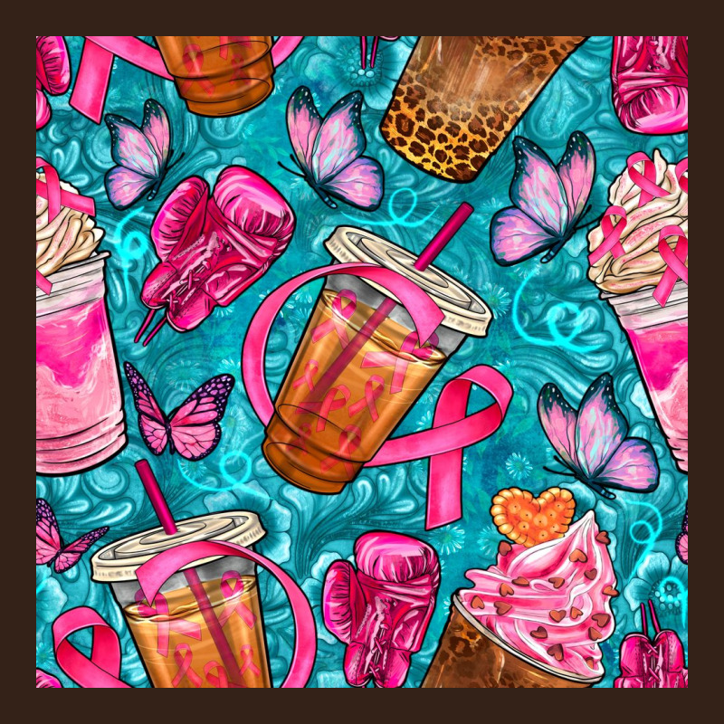 Breast Cancer Coffee Cups With Butterfly Seamless Pattern Bbs Heavy Core Tee by BundleAndBundleShop | Teevron