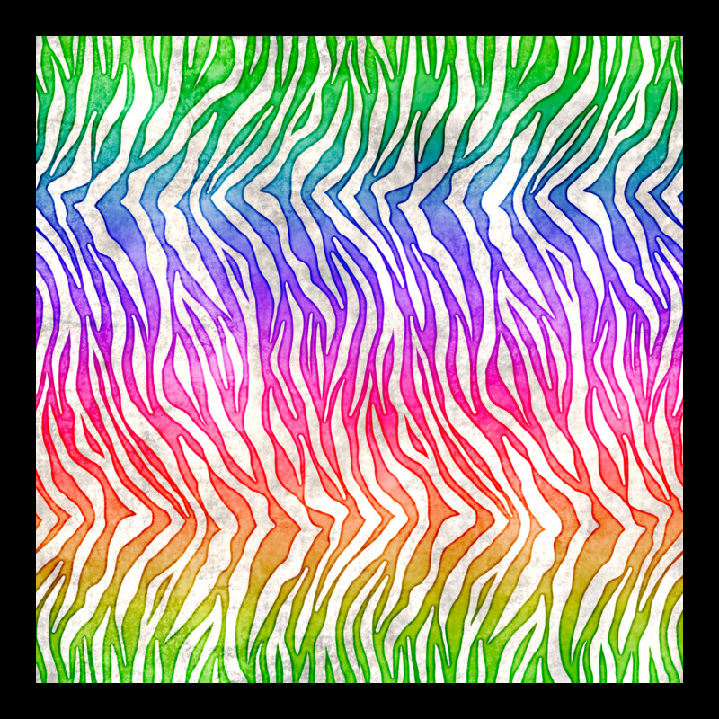 Watercolor Rainbow Tiger Seamless Pattern Premium Tee by BundleAndBundleShop | Teevron