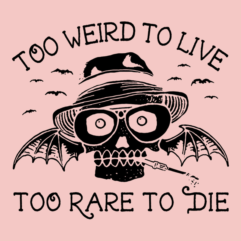 Hunter S Thompson  Fear And Loathing In Las Vegas Rare To Die Urban Heavy Tee by DesigneFamous | Teevron