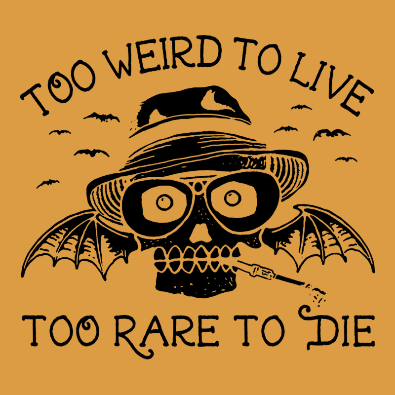 Hunter S Thompson  Fear And Loathing In Las Vegas Rare To Die Urban Heavy Tee by DesigneFamous | Teevron
