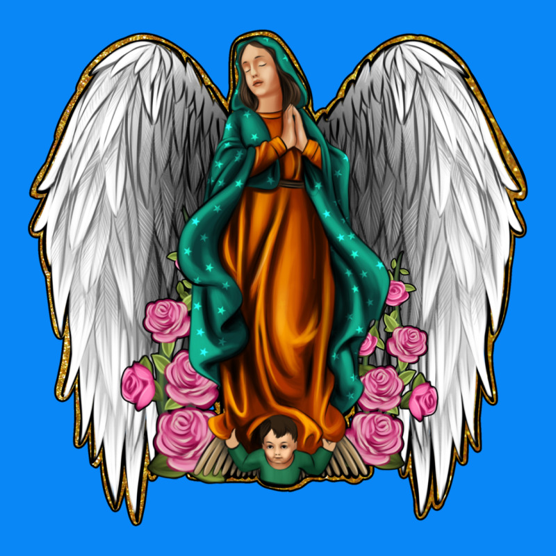 Angel Wing Lady Of Guadalupe Zipper Hoodie by Jasminsmagicworld | Teevron