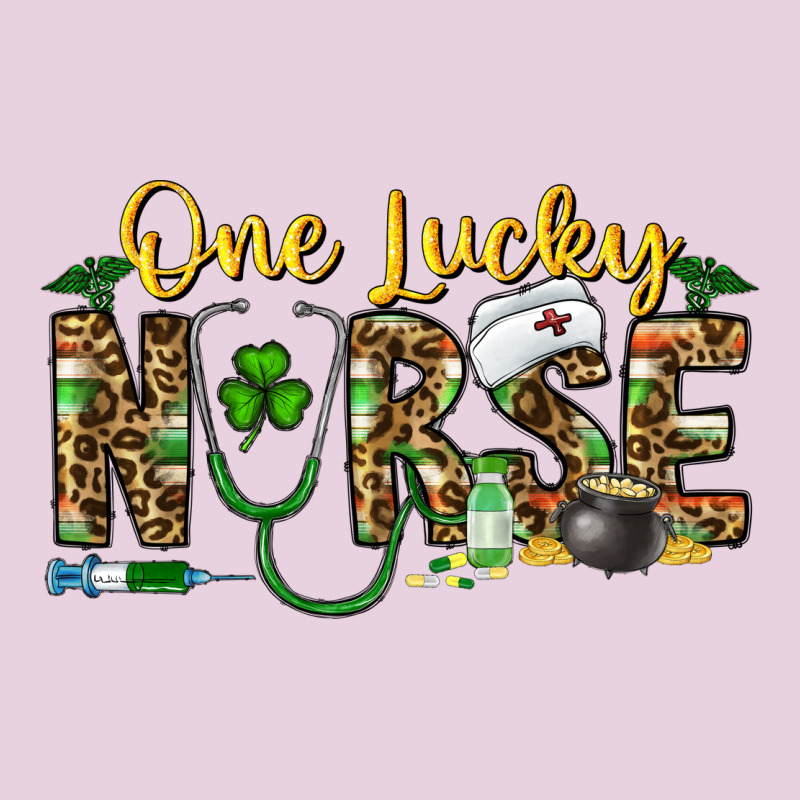One Lucky Nurse Ladies Tee by CowhideDigitalArt | Teevron