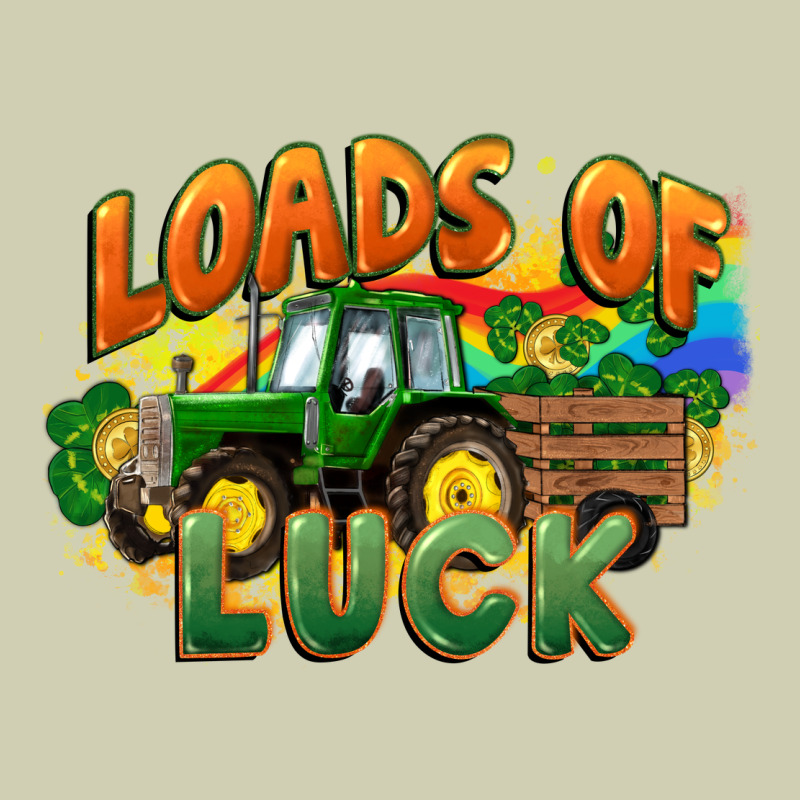 Loads Of Luck With Tractor St. Patricks Day Heavy Core Tee by FaDigitalArtStudio | Teevron