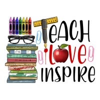 Teach Love Inspire Premium Hoodie | Teevron