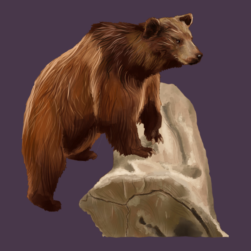 California Grizzly Bear Heavyweight Hoodie by RanaPortraitStore | Teevron
