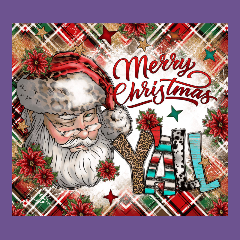 Merry Christmas Y'all Vintage Tee by CowhideDigitalArt | Teevron