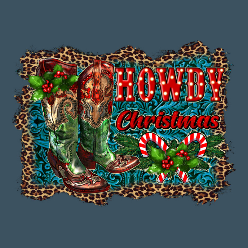 Howdy Christmas Boots Urban Heavy Tee by RanaPortraitStore | Teevron