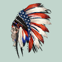 4th Of July Indian Headdress Gypsy Spirit Skull Zipper Hoodie | Teevron