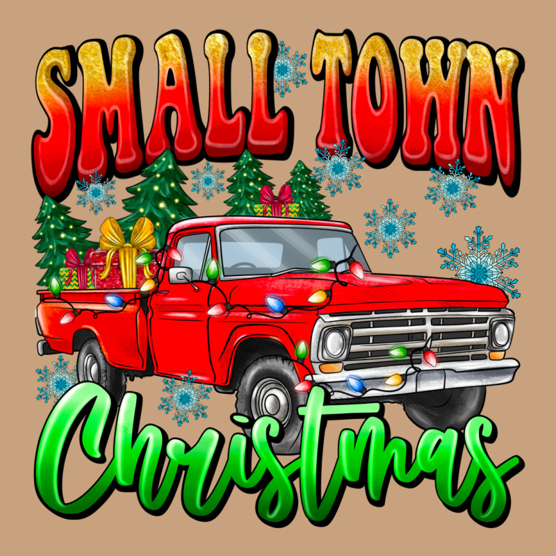 Small Town Christmas Vintage Tee by CowhideDigitalArt | Teevron