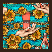 Hand Cream Nail Polish Remover And Sunflowers With Leopard And Glitter Heavy Core Tee | Teevron