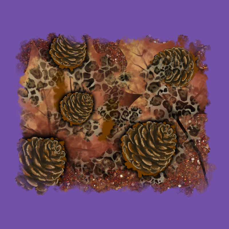 Glitter Leopard Fall Background Premium Sweatshirt by RanaPortraitStore | Teevron