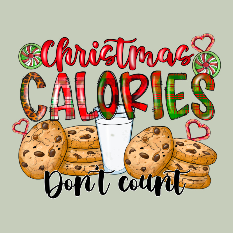 Christmas Calories Dont Count Ladies Tee by CowhideDigitalArt | Teevron