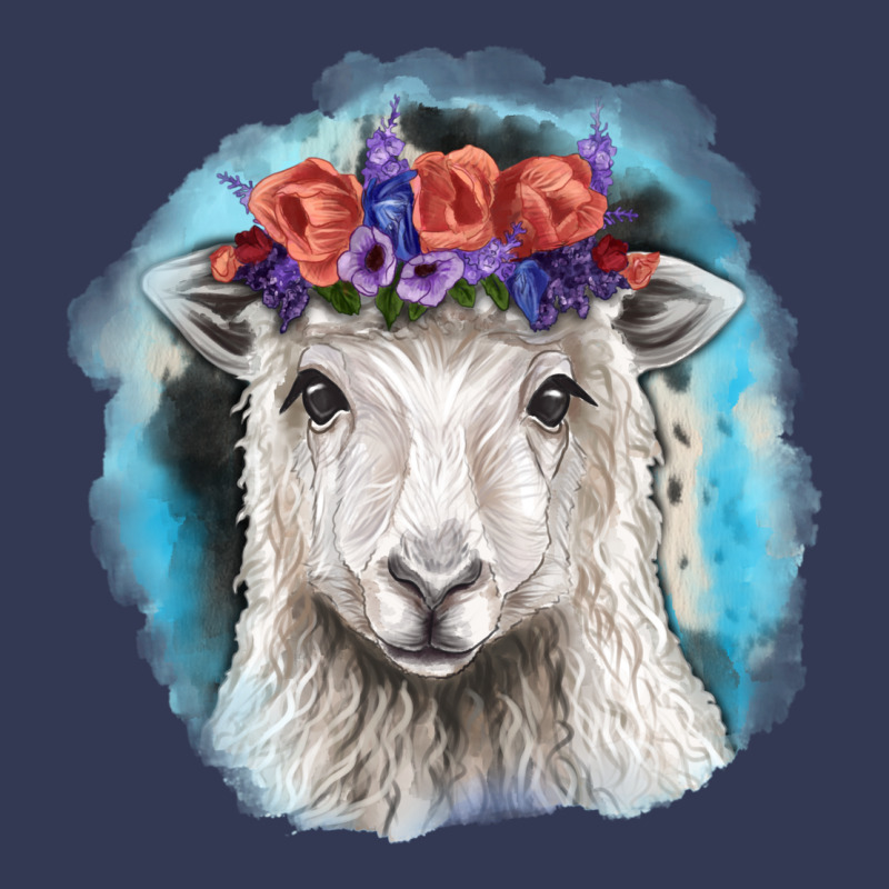 Sunflower Sheep With Background Heavyweight Hoodie by RanaPortraitStore | Teevron