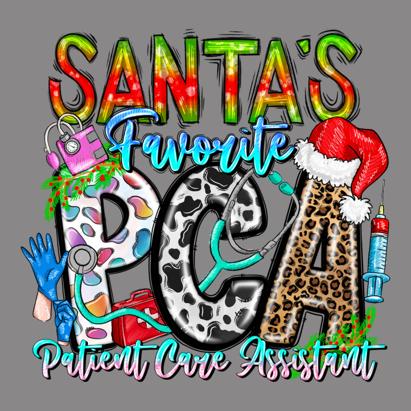 Santas Favorite Pca Patient Care Assistant Vintage Tee by CowhideDigitalArt | Teevron