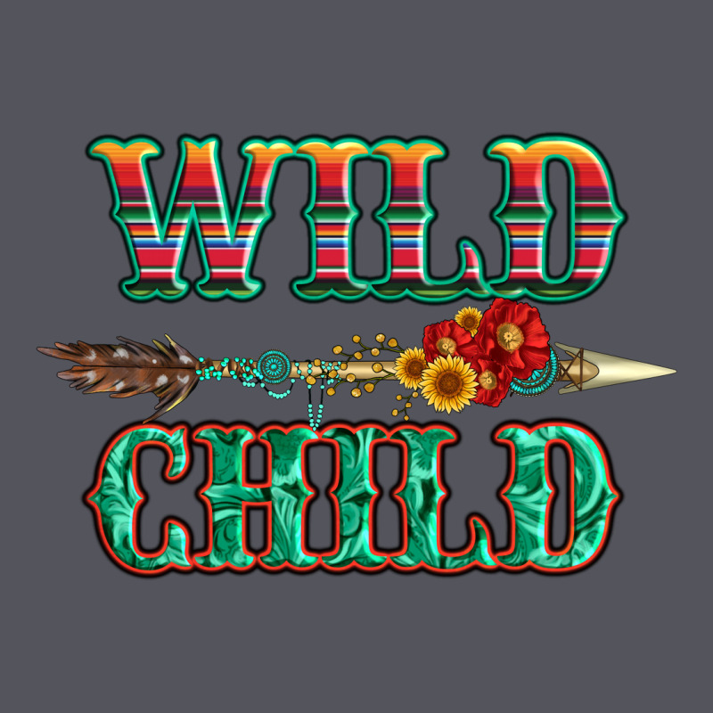 Wild Chıld Serape Sunflower And Gemstone With Arrow Vintage Hoodie by Artiststas | Teevron