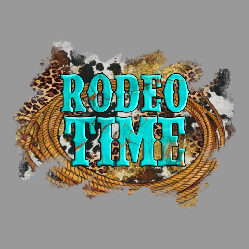 Rodeo Time  With Leopard And Cowhide Vintage Hoodie by Artiststas | Teevron