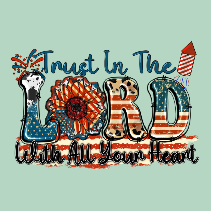 Trust In The Lord With All Your Heart Classic Tee by FaDigitalArtStudio | Teevron