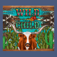 Whild Child Longhorn  Cactus Cowhide Vintage Hoodie | Teevron