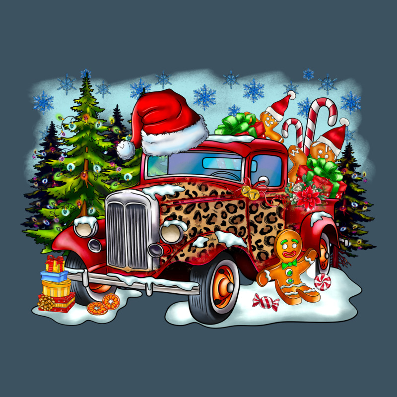 Christmas Truck Urban Heavy Tee by CowhideDigitalArt | Teevron