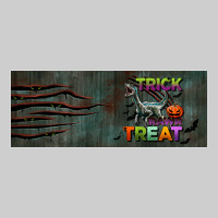 Trick Rawr Treat 11 Oz Mug Premium Tee | Teevron