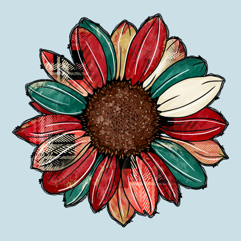 Christmas Sunflower Ladies Tee by CowhideDigitalArt | Teevron