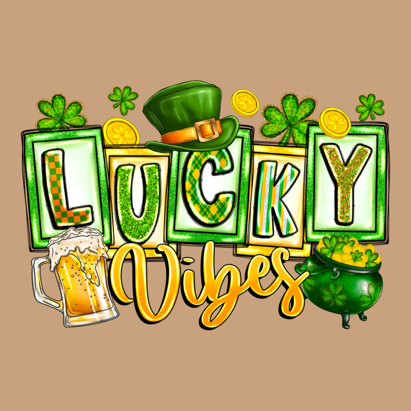 Lucky Vibes Vintage Tee by CowhideDigitalArt | Teevron