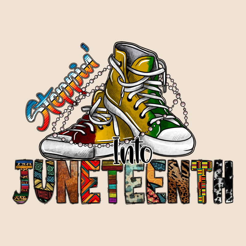 Steppin Into Juneteenth Urban Heavy Tee by SublimationCraftShop | Teevron
