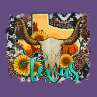 Western Texas  And Cowhide With Sunflower Vintage Hoodie | Teevron